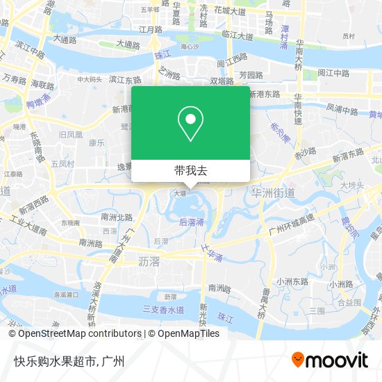 快乐购水果超市地图