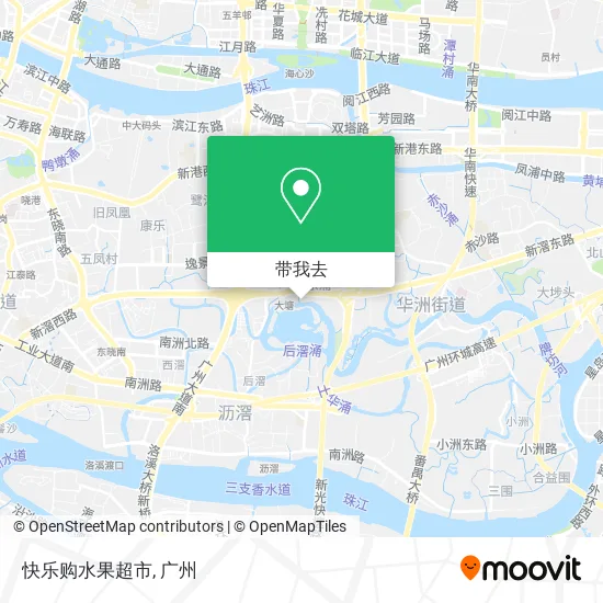 快乐购水果超市地图