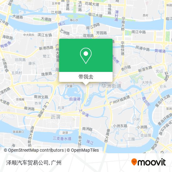 泽顺汽车贸易公司地图