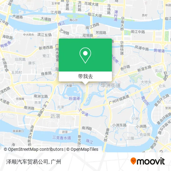 泽顺汽车贸易公司地图