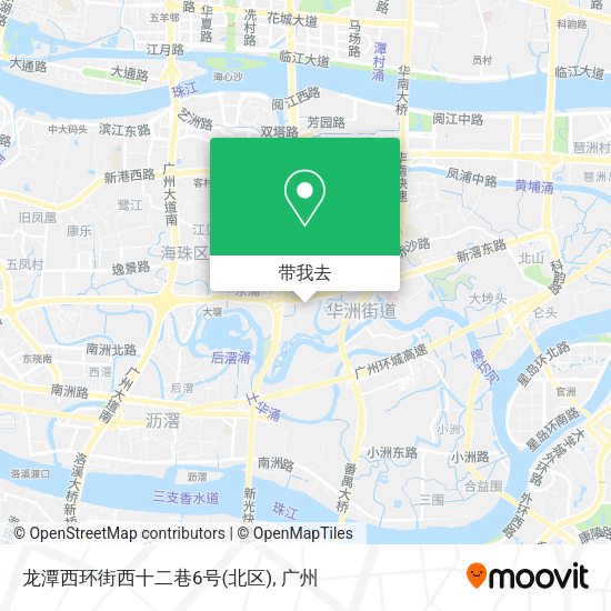 龙潭西环街西十二巷6号(北区)地图