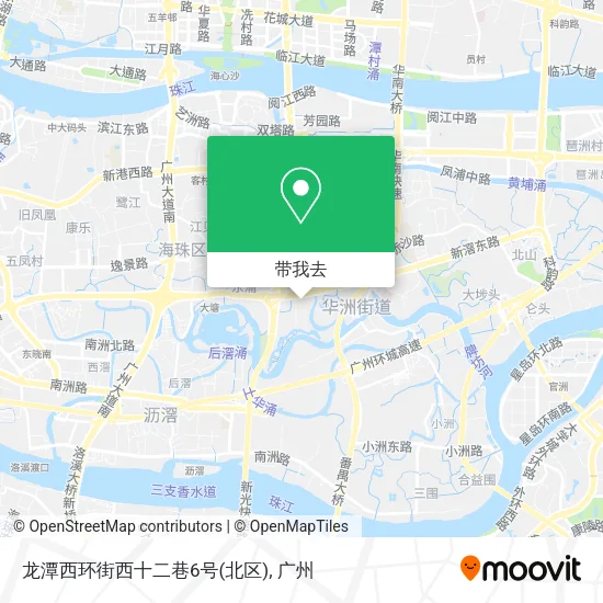 龙潭西环街西十二巷6号(北区)地图