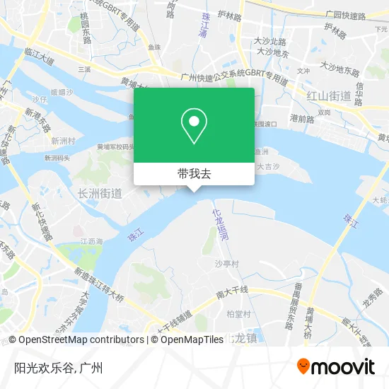 阳光欢乐谷地图
