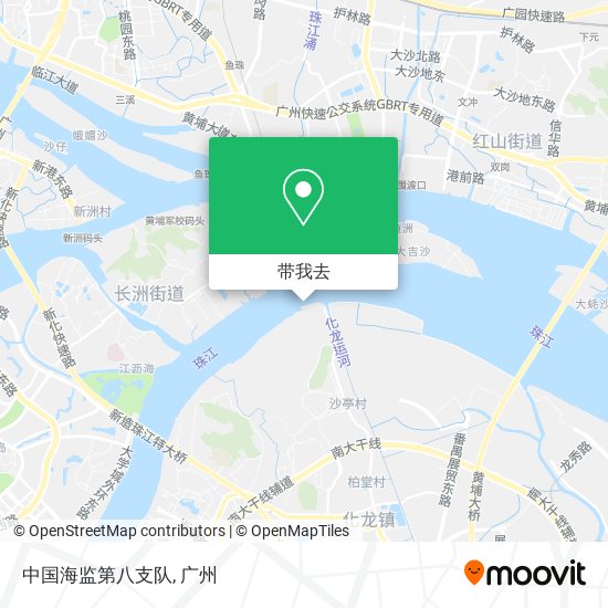 中国海监第八支队地图