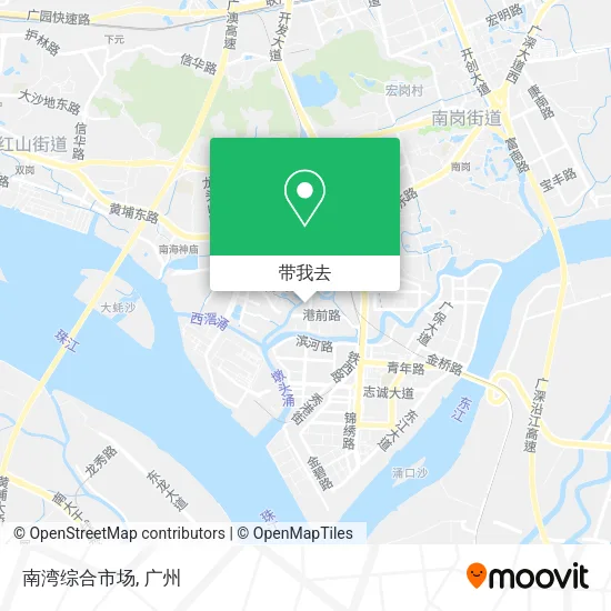 南湾综合市场地图