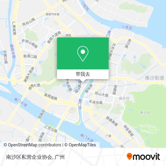 南沙区私营企业协会地图