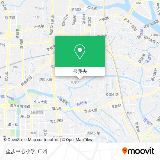 盐步中心小学地图