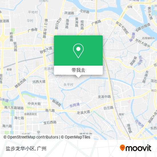 盐步龙华小区地图