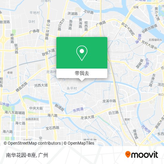 南华花园-B座地图