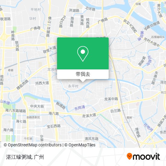 湛江蠔粥城地图