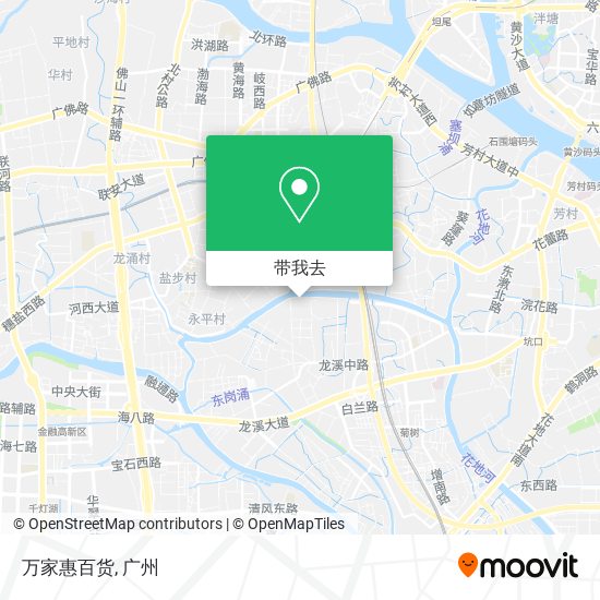 万家惠百货地图