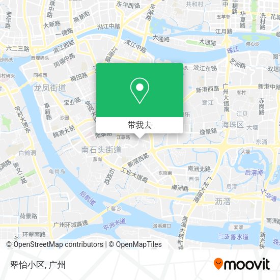 翠怡小区地图