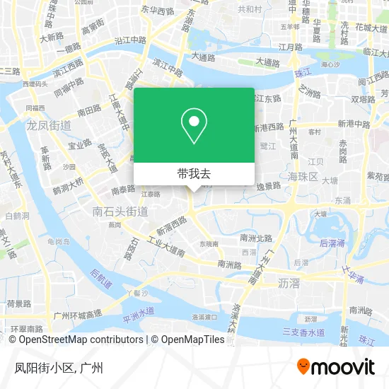 凤阳街小区地图