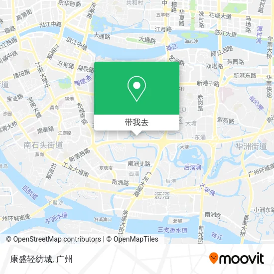 康盛轻纺城地图