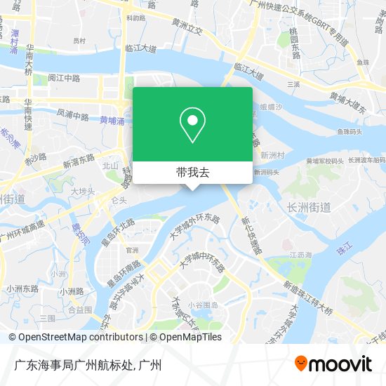 广东海事局广州航标处地图