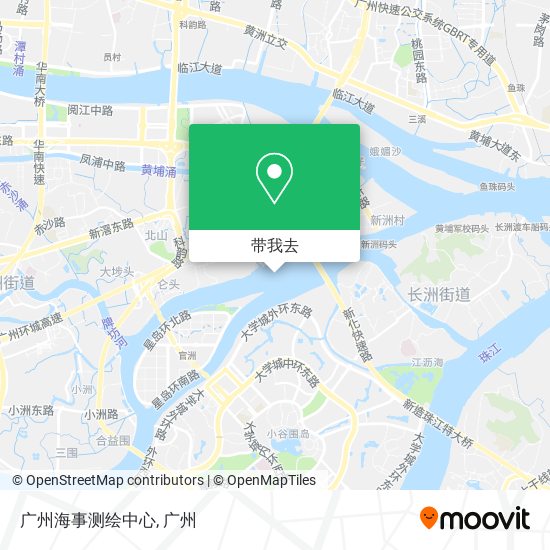 广州海事测绘中心地图
