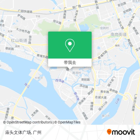 庙头文体广场地图