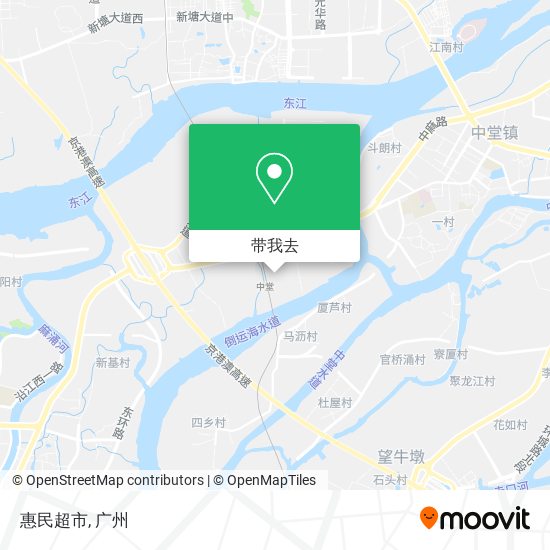 惠民超市地图