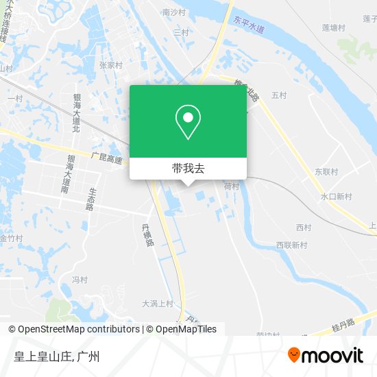 皇上皇山庄地图