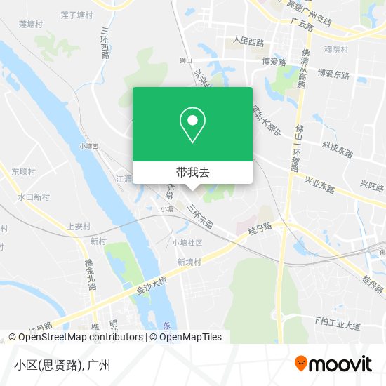 小区(思贤路)地图