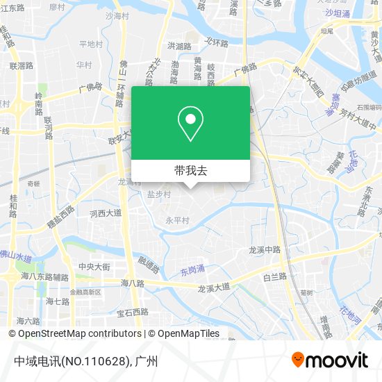中域电讯(NO.110628)地图