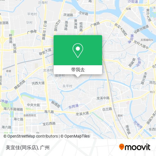 美宜佳(同乐店)地图