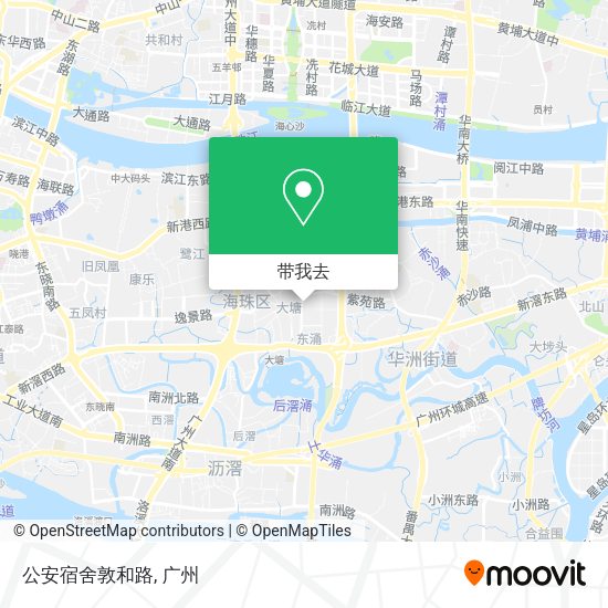 公安宿舍敦和路地图