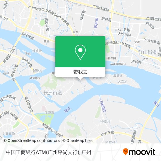 中国工商银行ATM(广州坪岗支行)地图