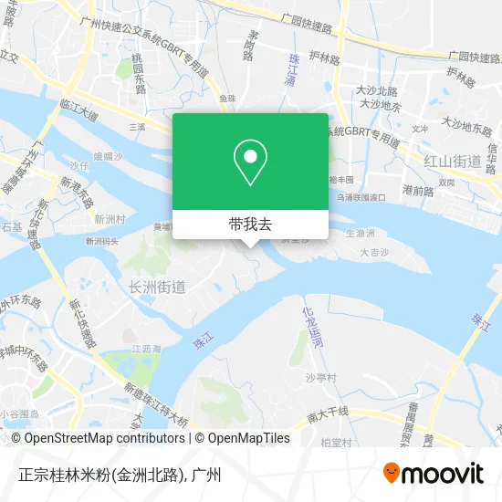 正宗桂林米粉(金洲北路)地图