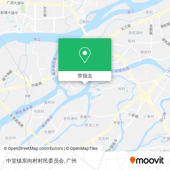中堂镇东向村村民委员会地图