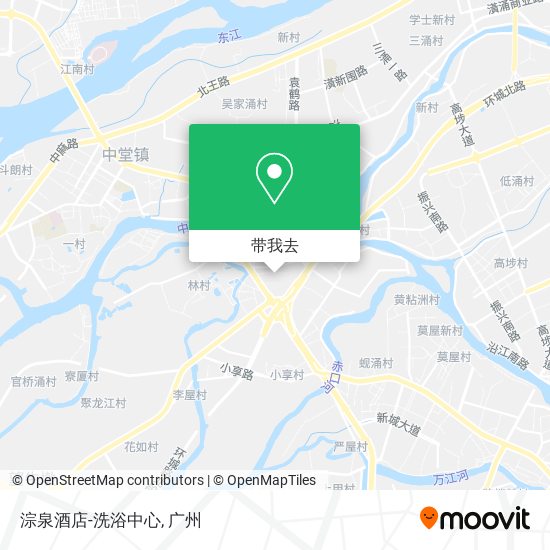 淙泉酒店-洗浴中心地图