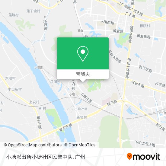 小塘派出所小塘社区民警中队地图