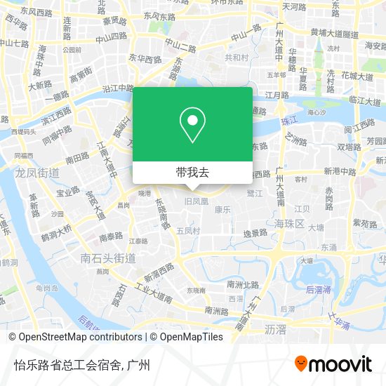 怡乐路省总工会宿舍地图