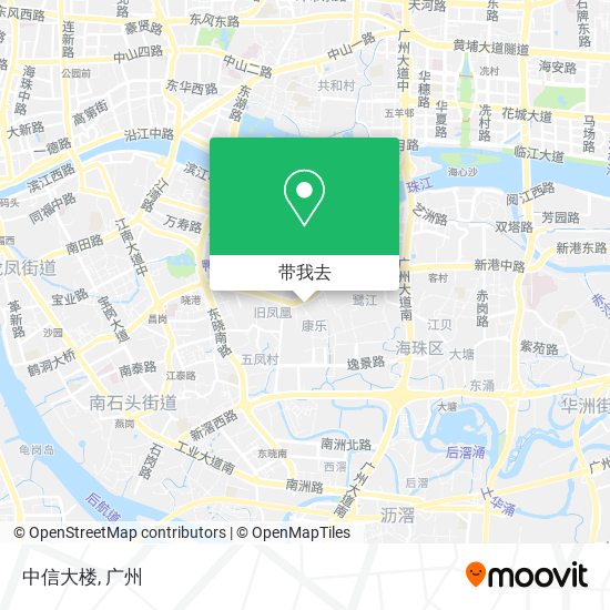 中信大楼地图
