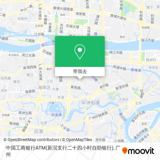 中国工商银行ATM(新滘支行二十四小时自助银行)地图