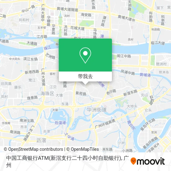 中国工商银行ATM(新滘支行二十四小时自助银行)地图