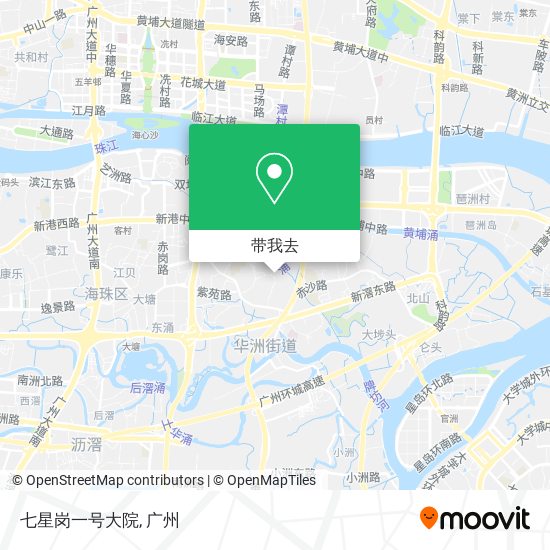 七星岗一号大院地图