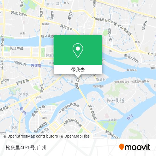 松庆里40-1号地图