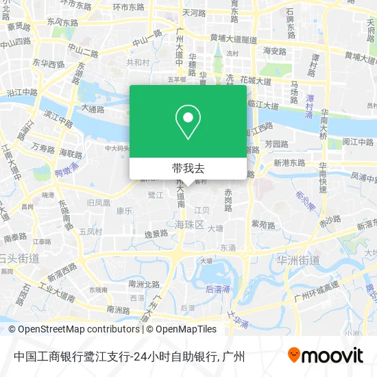 中国工商银行鹭江支行-24小时自助银行地图