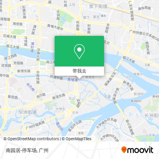 南园居-停车场地图