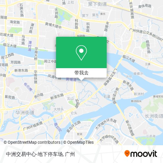 中洲交易中心-地下停车场地图