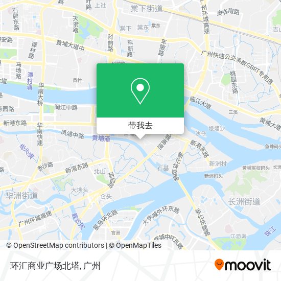 环汇商业广场北塔地图