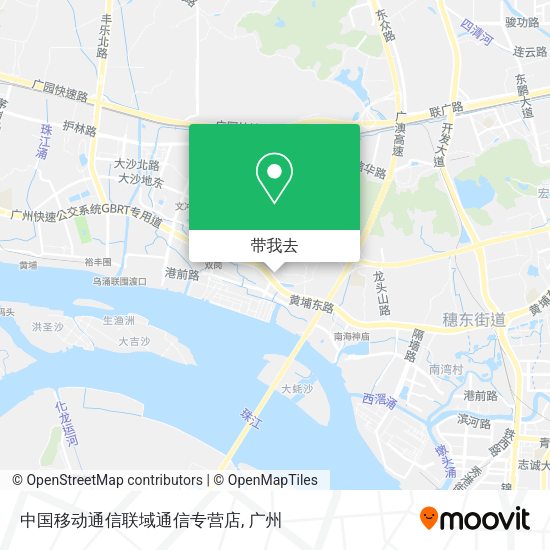 中国移动通信联域通信专营店地图