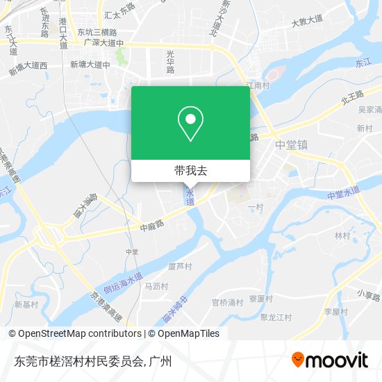 东莞市槎滘村村民委员会地图
