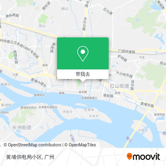 黄埔供电局小区地图