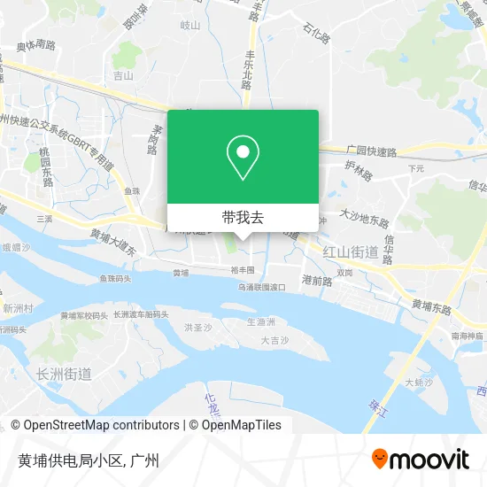 黄埔供电局小区地图