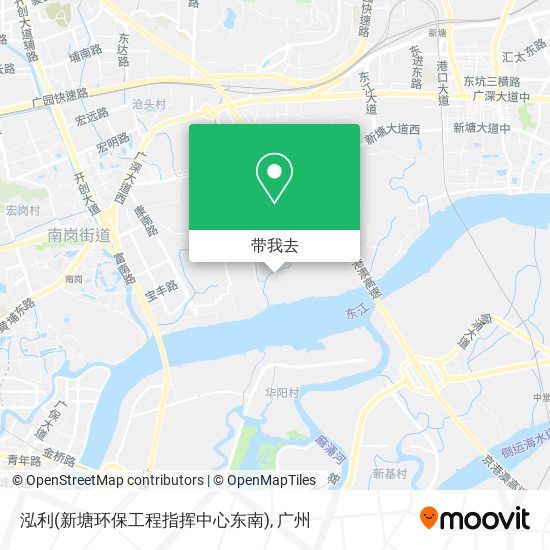 泓利(新塘环保工程指挥中心东南)地图