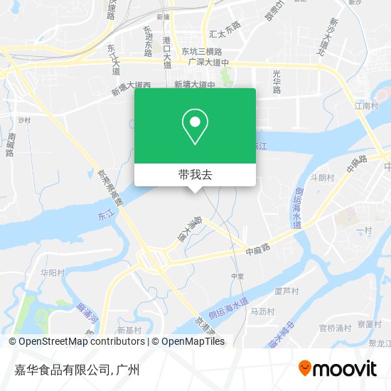 嘉华食品有限公司地图