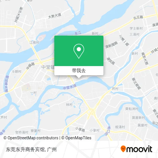 东莞东升商务宾馆地图