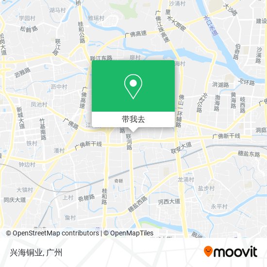 兴海铜业地图